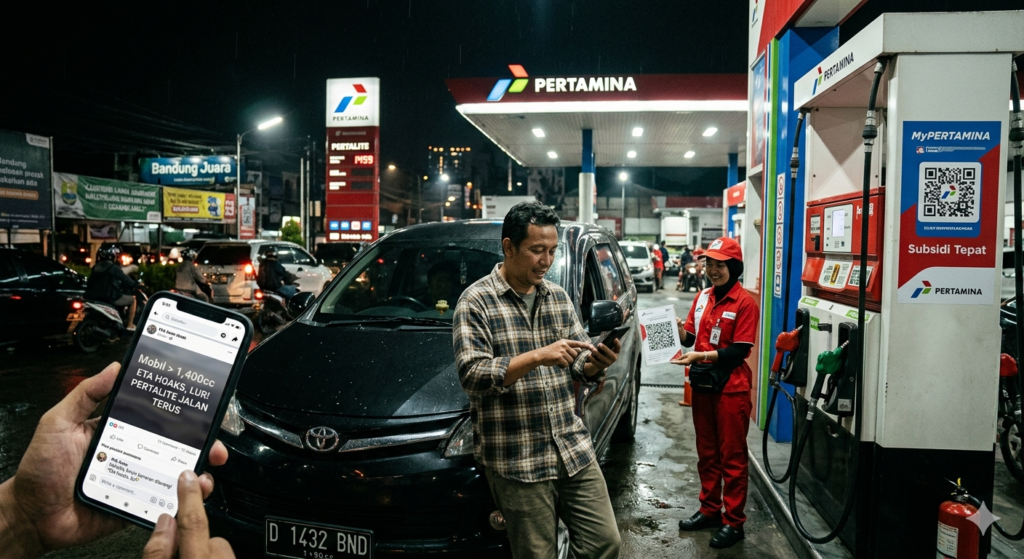 Heboh Larangan Mobil 1.400 cc Isi Pertalite Per Juni 2026, Pertamina Ketuk Palu: Itu Hoaks!